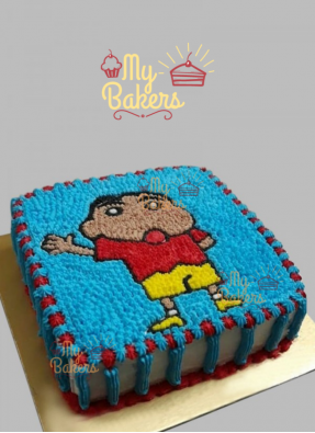 Trendy Cartoon Cake for baby boy delivered in Abohar