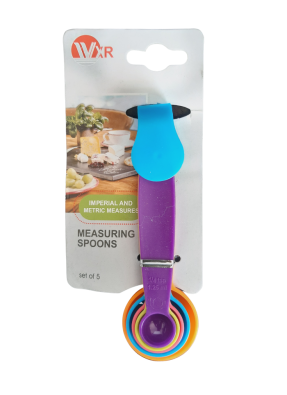 Measuring spoon set 5 pieces pack of 1