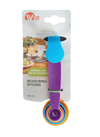 Measuring spoon set 5 pieces pack of 1