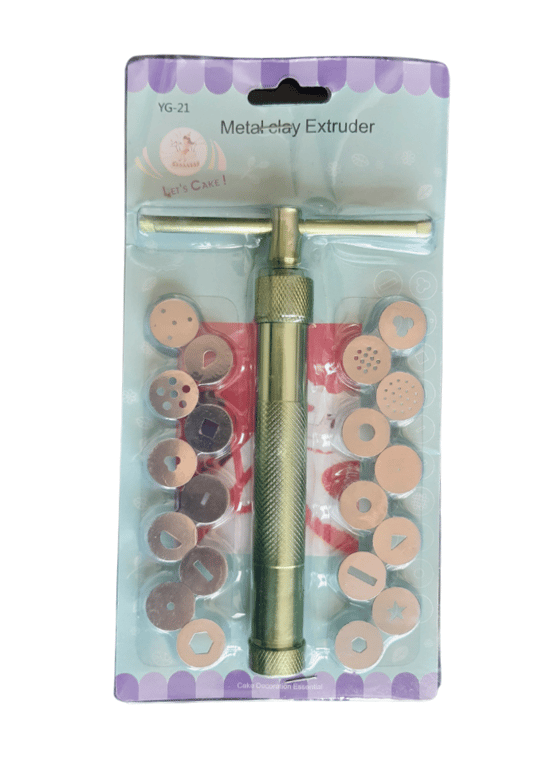 Metal Clay Extruder pack of 1