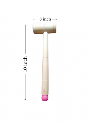 Pinata Wooden Hammer 10 inch pack of 1