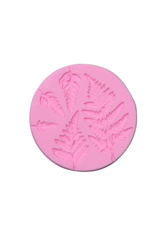 Silicone Marz Mould Leaf Shape Round pack of 1