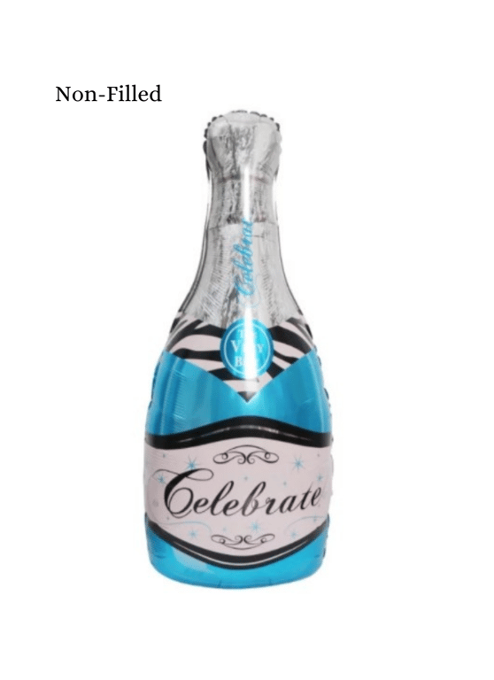 Celebrate Bottle Foil Balloon 18 inch Blue