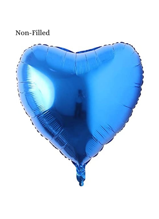 Heart Shape Foil Balloon 18 inch Blue