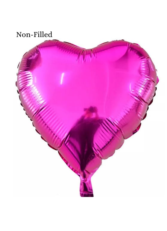 Heart Shape Foil Balloon 18 inch Rose Gold