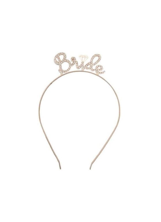 Bride To Be headband Rose Gold pack of 1