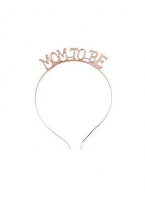 Mom To Be headband Rose Gold pack of 1