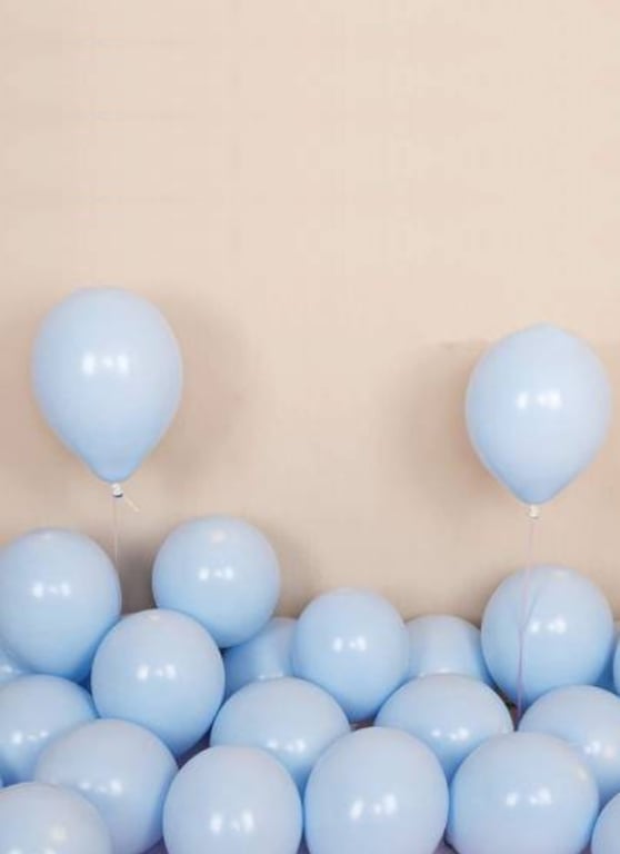 Macron Pestal Color Blue Balloon 100 Pieces 14 inch pack of 1