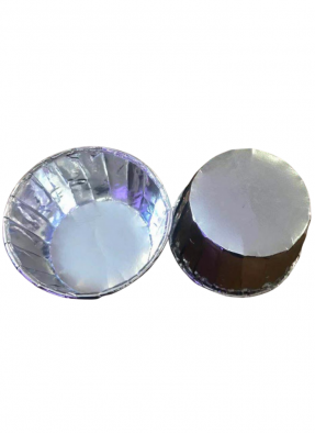 Muffin Cups Silver 100 ml pack of 50