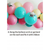Balloon chain strip DIY pack of 1