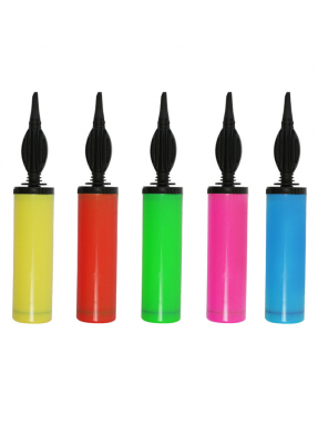 Balloon Pump Multi Color Pack of 5