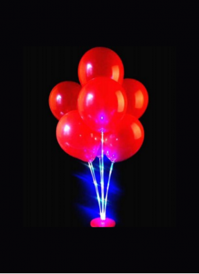 Balloon stand with led light 3 feet pack of 1