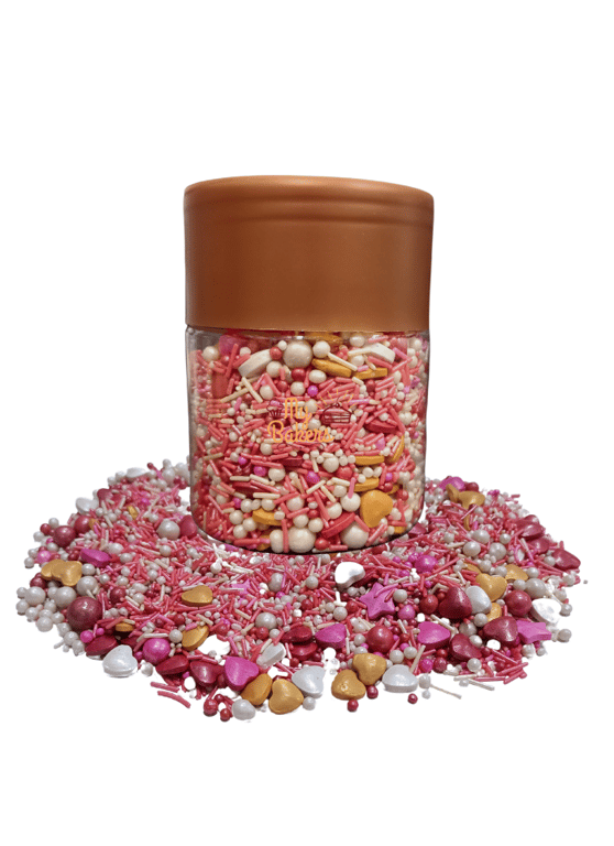Red Pink Pearl balls pack of 150 gram