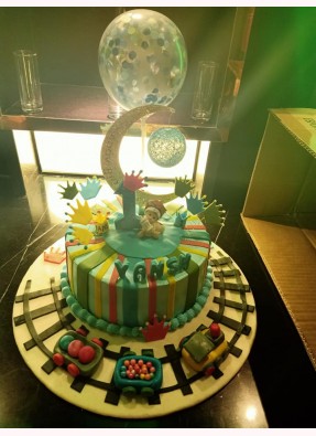 1st Birthday Celebration Cake