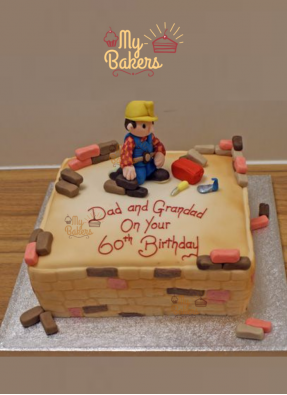 Birthday Cake For Builder