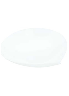 Pyramid plate small White pack of 10