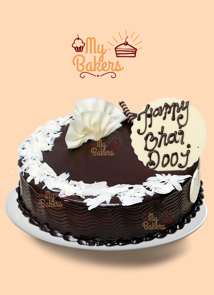Chocolate Truffle Bhai Dooj Cake