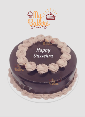 Dussehra Special Chocolate Cake