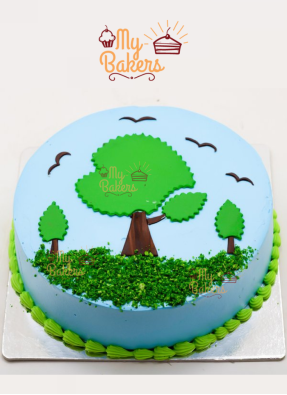 Environment Day Theme Cake