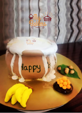 Pongal Special Fondant Cake