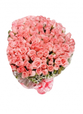 Lots of Pink Rose Bouquet