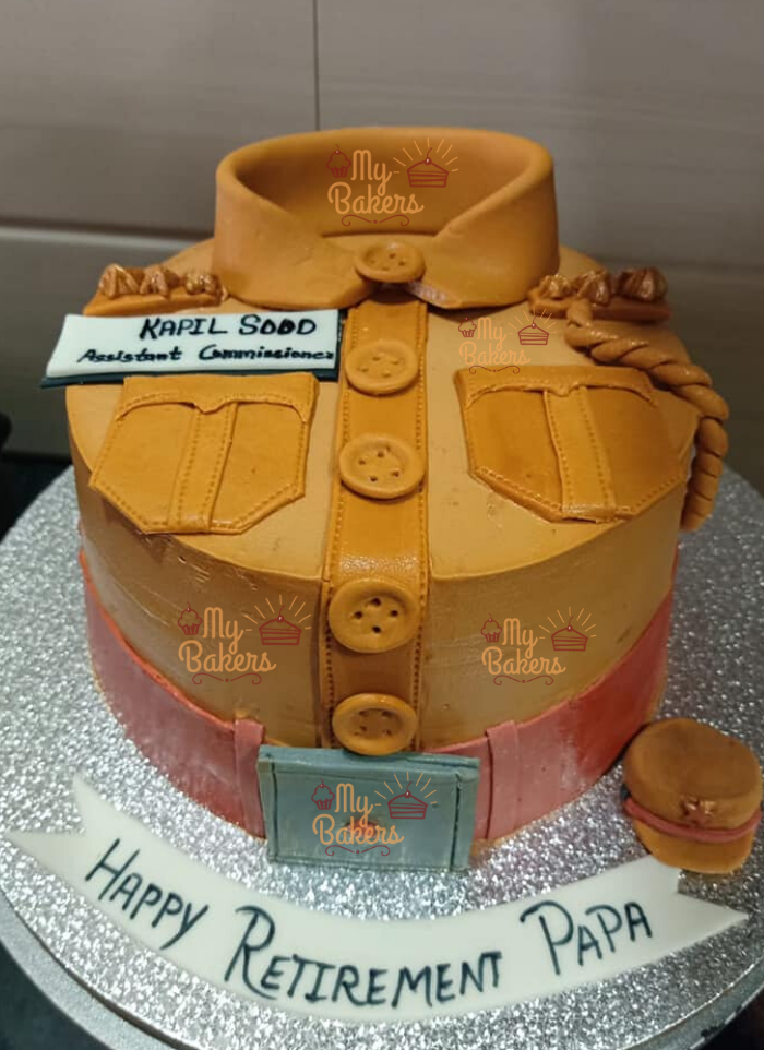 Exclusive Police Officer Theme cake