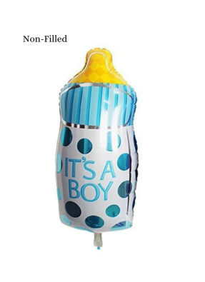 Its A Boy Milk Bottle Foil Balloon 32 inch Blue