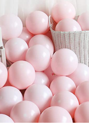 Macron Pestal Color Pink Balloon 100 Pieces 14 inch pack of 1