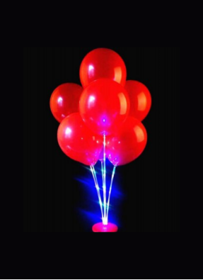Balloon stand with led light 3 feet pack of 1