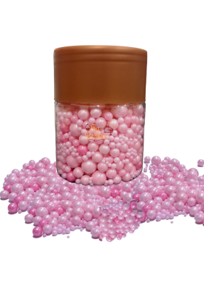 Pink Pearl balls pack of 150 gram