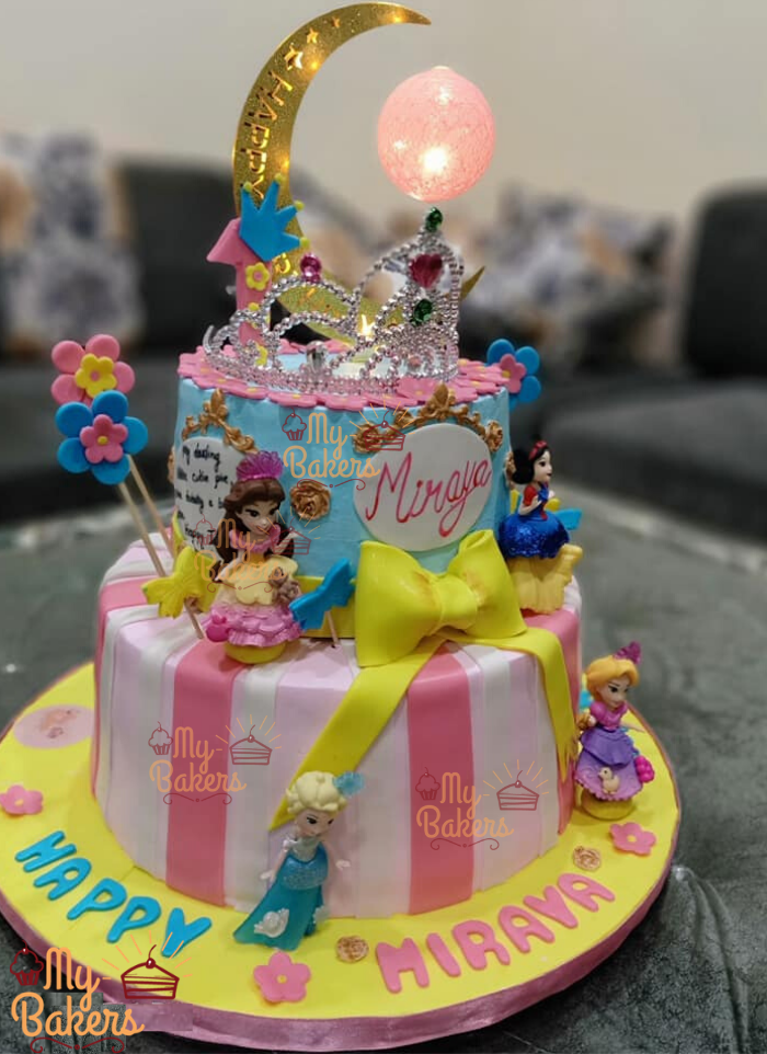 Best Barbie Doll Theme Birthday Cake - Surat